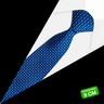 gravata jacquard azul royal kmznlx 1