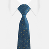 gravata slim jacquard azul marinho wrrrfn 1